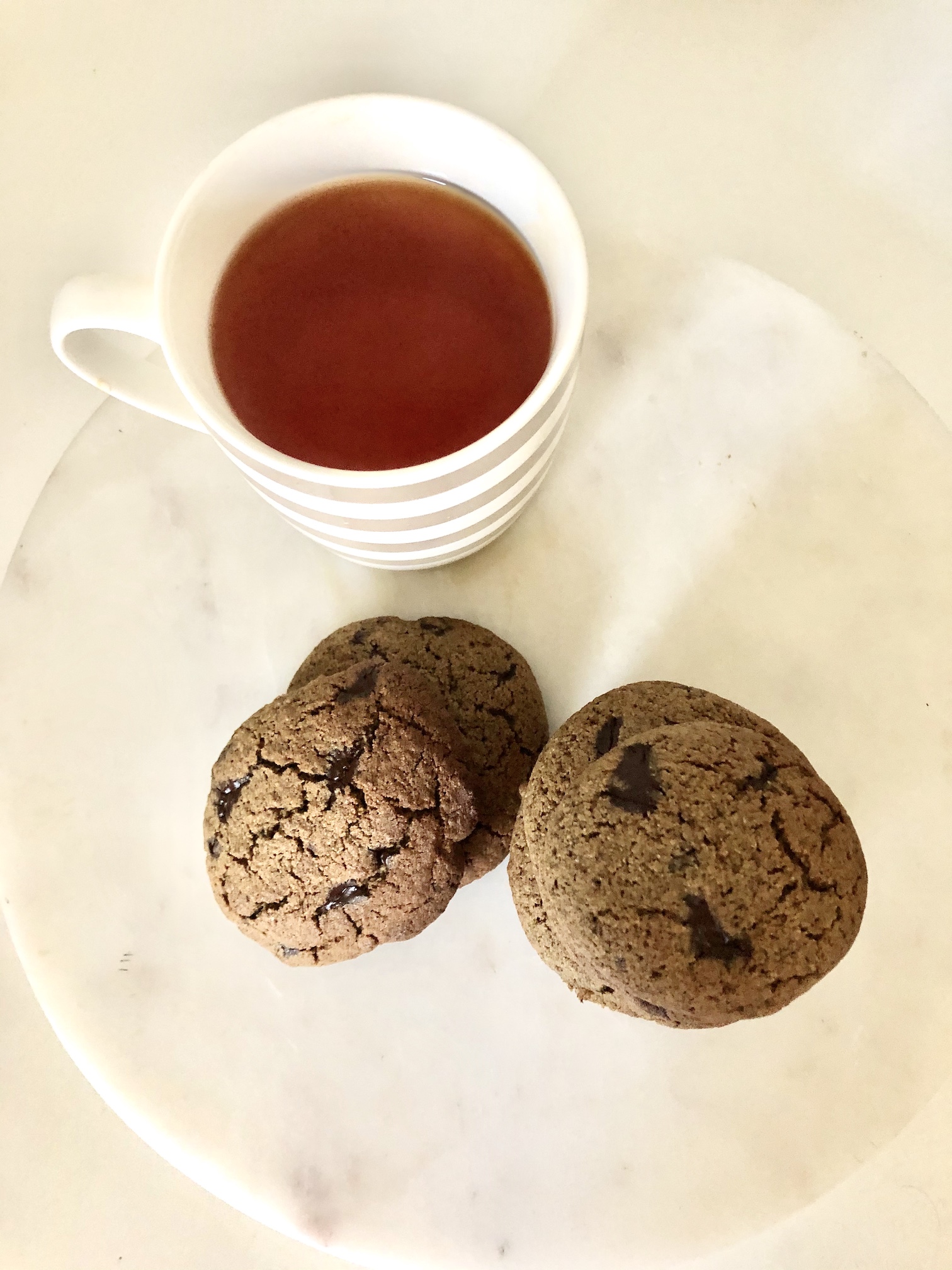 gluten free choc chip buckwheat cookies healthy